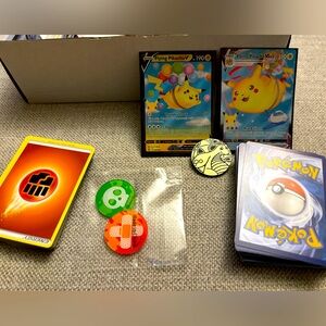 Flying Pikachu v and flying Pikachu vmax lot